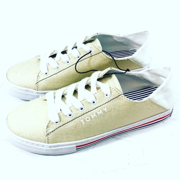 tommy hilfiger sneakers beige
